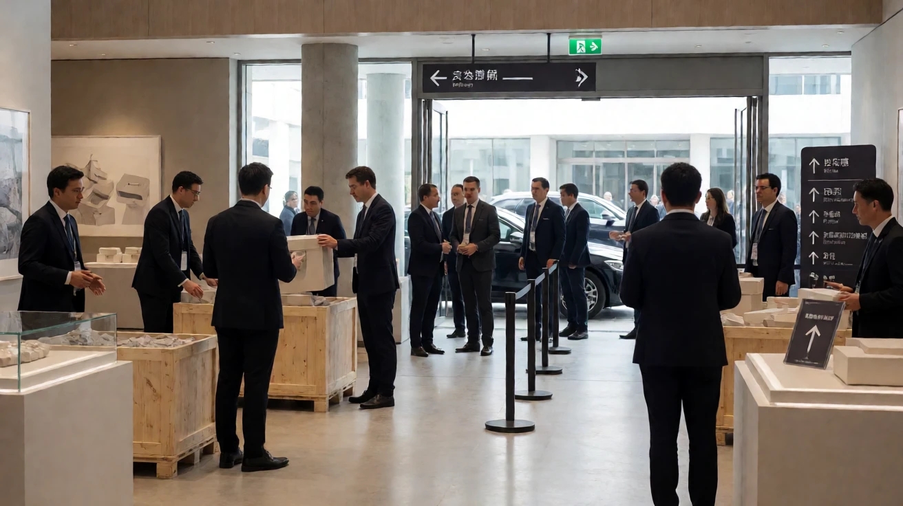 展会闭幕后参展企业协调撤展与物流