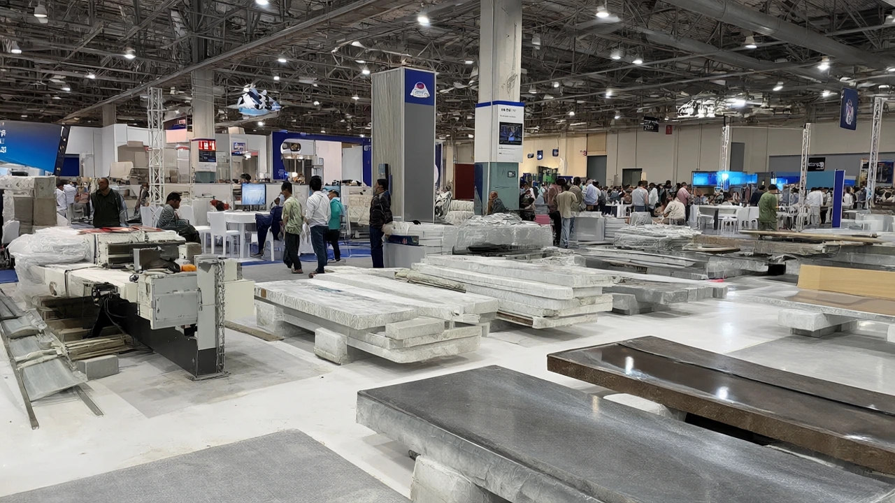 2027年印度STONA石材展展馆全景示意图
