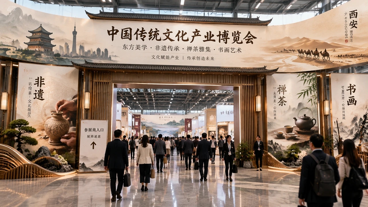 2027西安传统文化产业博览会发布邀请函:企业报名前需核验展期、场馆与参展安排