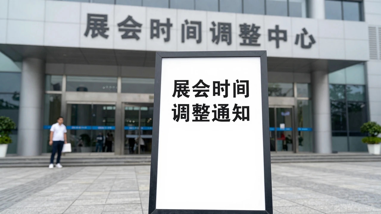 展会举办安排变更公告梳理：关注延期、场馆调整与官方说明