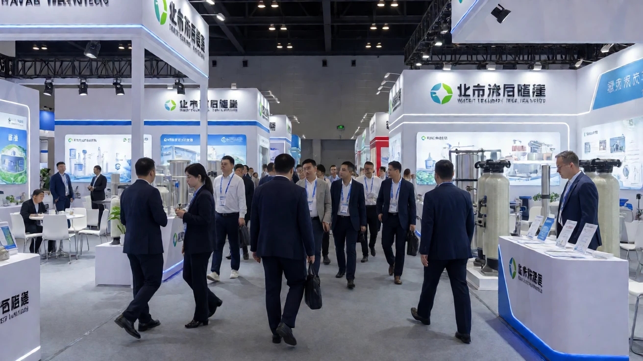 2026北京水展热门展区的专业观众现场