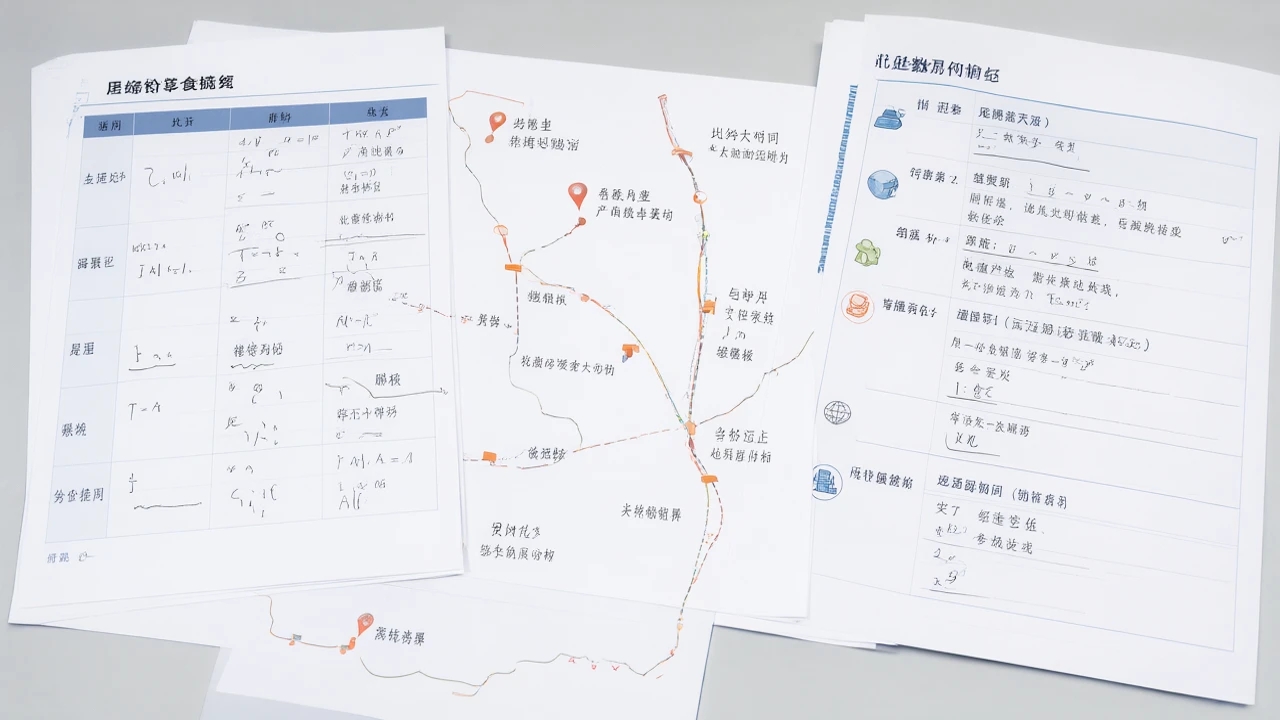 北京天津工业展会与客户拜访行程规划示意